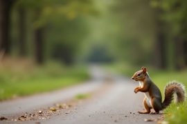 Squirrel Crossing Your Path