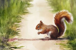 Squirrel Crossing Your Path