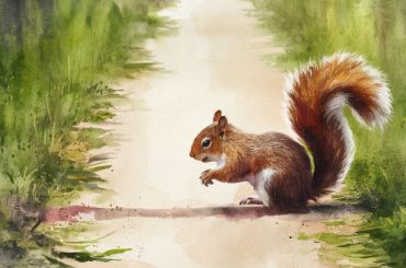 Squirrel Crossing Your Path
