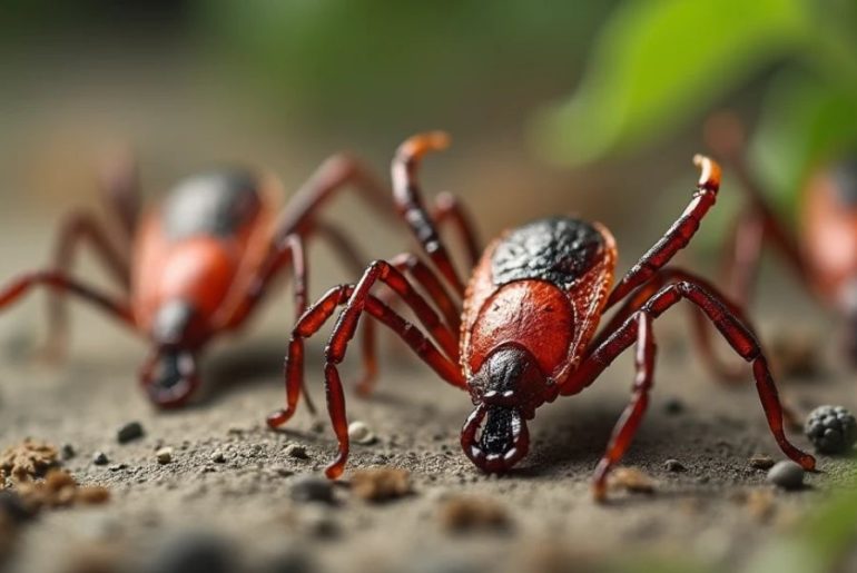 a group of ticks