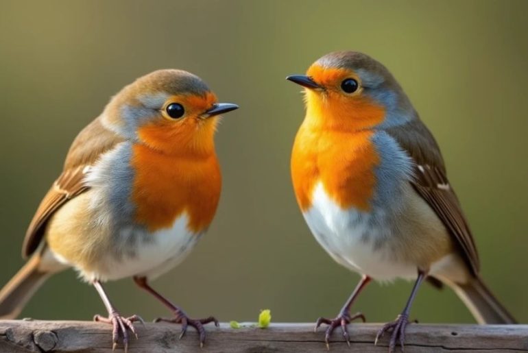 Spiritual Meaning of Seeing Two Robins