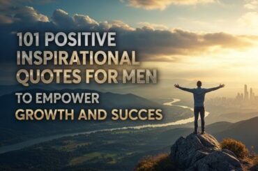 101 Positive Inspirational Quotes for Men to Empower Growth and Success