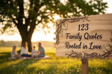 123 Family Quotes Rooted in Love