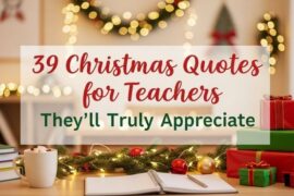 39 Christmas Quotes for Teachers They’ll Truly Appreciate