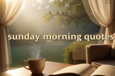 43 Sunday Morning Quotes for Him to Brighten His Day With Love and Warmth