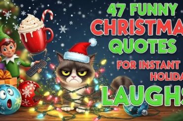 47 Funny Christmas Quotes for Instant Holiday Laughs