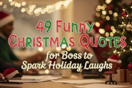 49 Funny Christmas Quotes for Boss to Spark Holiday Laughs