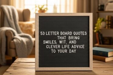 53 Letter Board Quotes That Bring Smiles, Wit, and Clever Life Advice to Your Day