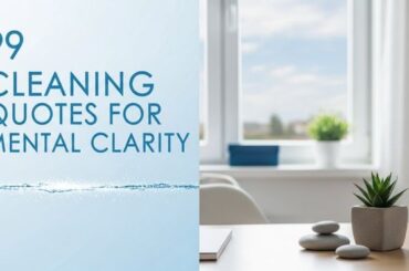 99 Cleaning Quotes for Mental Clarity