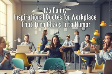Funny Inspirational Quotes for Workplace That Turn Chaos Into Humor