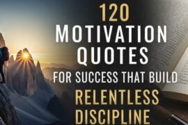120 Motivation Quotes for Success That Build Relentless Discipline