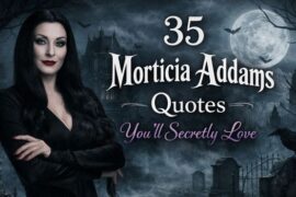 35 Morticia Addams Quotes You’ll Secretly Love