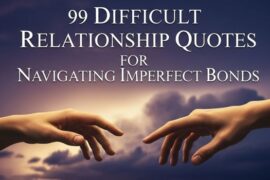 99 Difficult Relationship Quotes for Navigating Imperfect Bonds