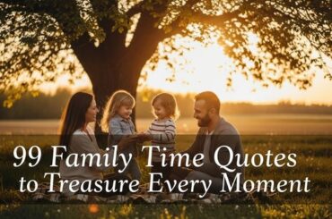 99 Family Time Quotes to Treasure Every Moment