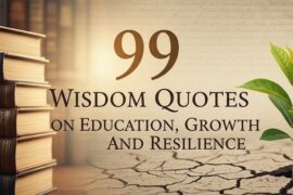 99 Wisdom Quotes on Education, Growth, and Resilience