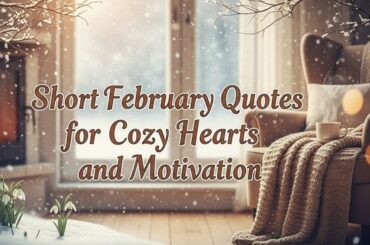 Short February Quotes for Cozy Hearts and Motivation