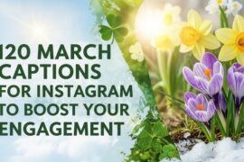 120 March Captions for Instagram to Boost Your Engagement